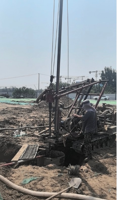 新乡卫辉工地打井